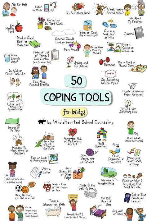 50 Coping Tools For Kids A Social Emotional Learning Resource For