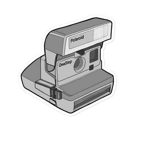 Polaroid Sticker Camera Sticker Photography Sticker Travel Sticker