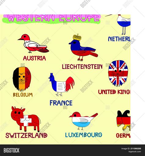Western Europe Vector & Photo (Free Trial) | Bigstock