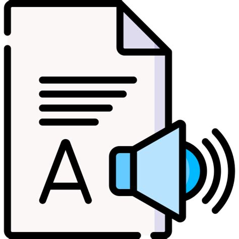 Transcription Special Lineal Color Icon