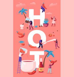 Hot Chili Cartoon Character Royalty Free Vector Image