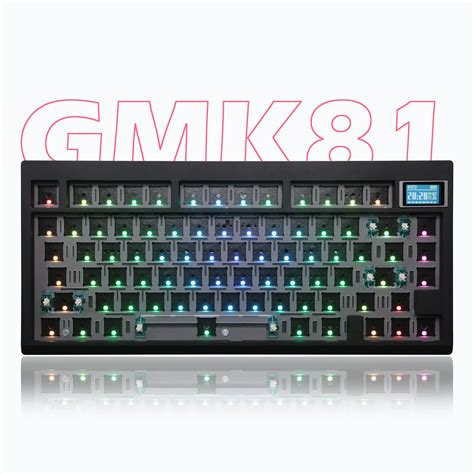 GMK81 Hot Swappable Mechanical Keyboard Kit Bluetooth 5 0 2 4G Wireless RGB Backlit Gasket