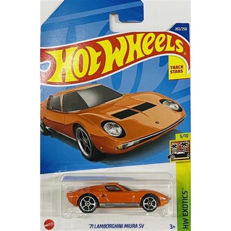 Hot Wheels Q A Lamborghini Miura Sv