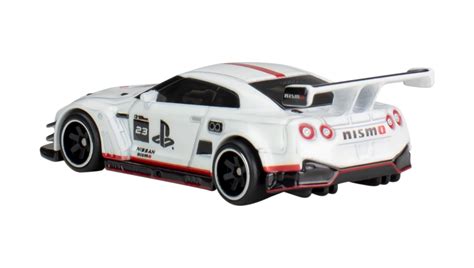 Машинка Premium Hot Wheels Nissan GT R NISMO GT Gran Turismo Pop Culture HVJ White