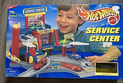 New Mattel Hot Wheels Service Center Playset No W Vehicle Ebay