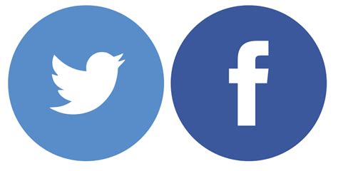 Facebook Twitter Logo Vector at Vectorified.com | Collection of ...