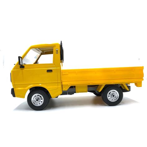 WPL D12 1/10 2.4G 2WD Military Truck Crawler Off Road RC Car Vehicle ...