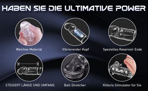 Cm Penish Lle Vibrator Sexspielzeug Silikon Transparent Penis Sleeve Penisring Sex Toys