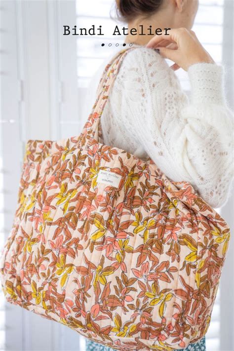 Le cabas Bahia Nude Vêtements bricolage Sac matelassé Sac et porte monnaie diy