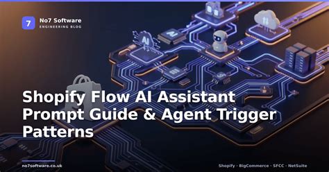 shopify flow ai assistant prompt guide agent trigger patterns