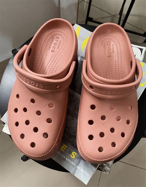 Crocs Nude Sand Lia Feminina Crocs Nunca Usado Enjoei