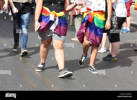 Rome Italy 10th June 2017 People Celebrate Gay Pride In Rome Italy Gari Wyn Williams Alamy