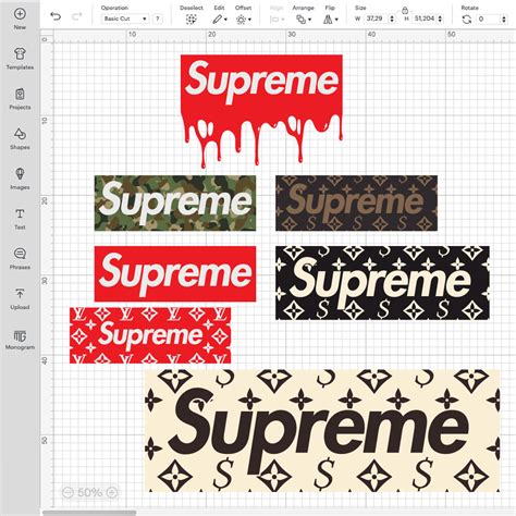 Supreme Red Logo Svg Supreme Svg Png Fashion Brand Logo Dripping
