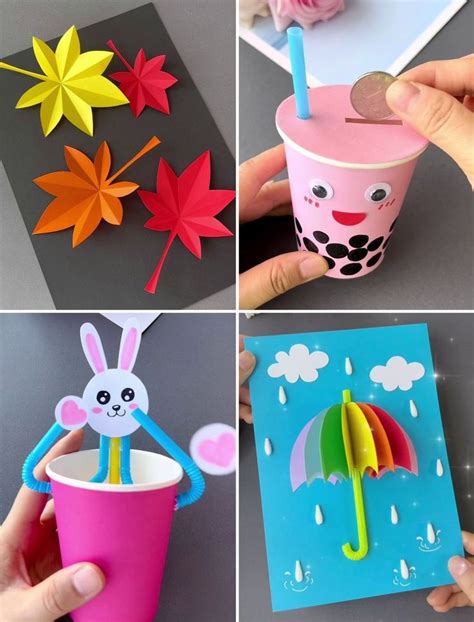 Diy Cute Craft Ideas And Activities For Kids Paper Craft Super