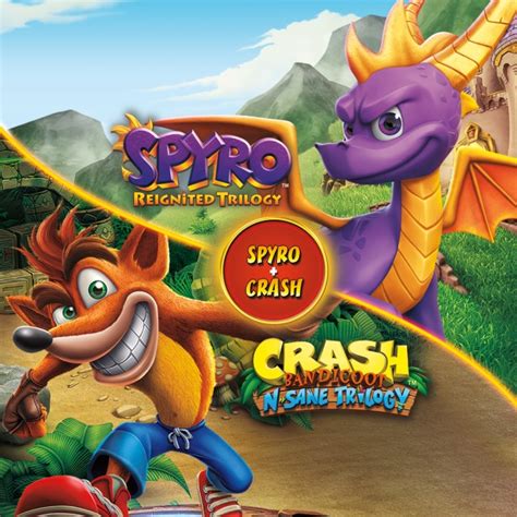 Spyro Reignited Trilogy Crash Bandicoot N Sane Trilogy Game Bundle