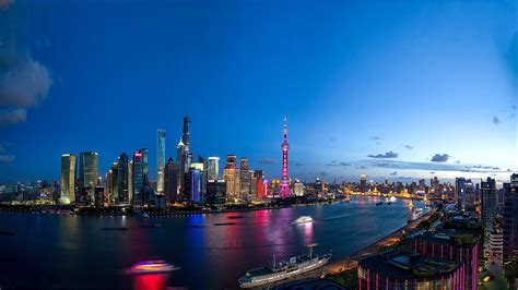 Shanghai City China 4k Hd Wallpapers Wallpaper Cave