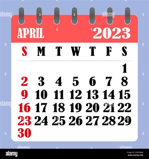 Sunday Circled On Calendar