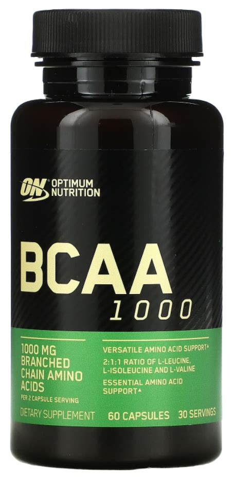 Optimum Nutrition - BCAA 1000 Caps, 60 капсул (BCAA)