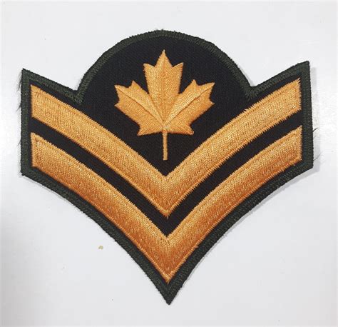 Rcac Royal Canadian Air Cadets Corporal 3 34 X 4 Fabric Military In