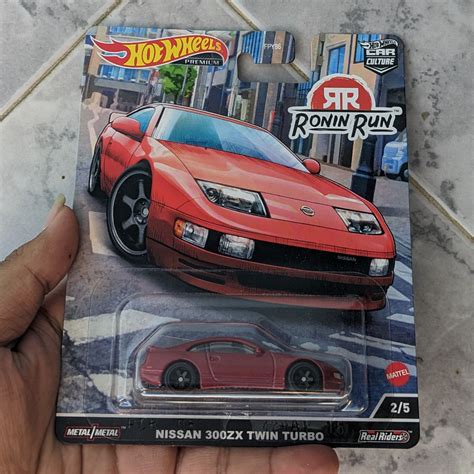 Hot Wheels Premium Ronin Run Nissan Zx Twin Turbo Shopee Malaysia