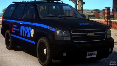 Nypd Police Tahoe Els For Gta