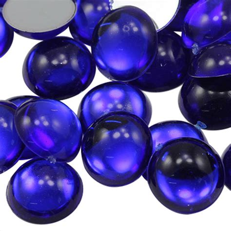 Acrylic Round Cabochons Flat Back 5mm 200 Pcs