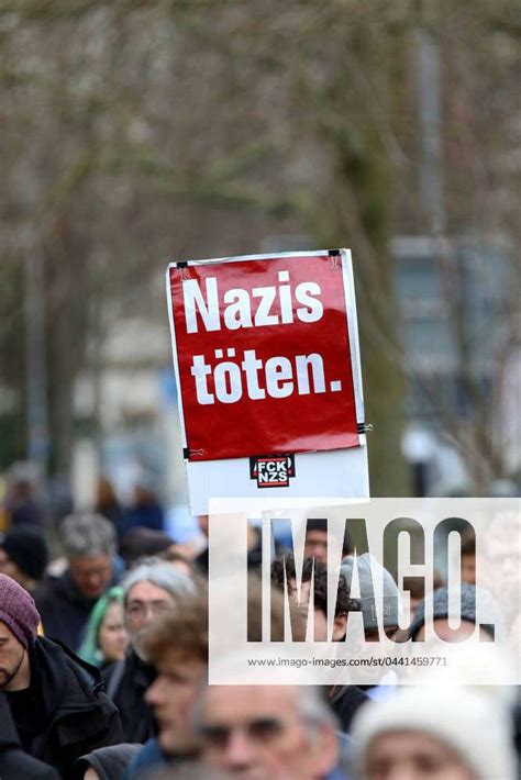 Bgr B Ndnis Gegen Rechts Zusammen Gegen Faschism Demo Against Right Wing