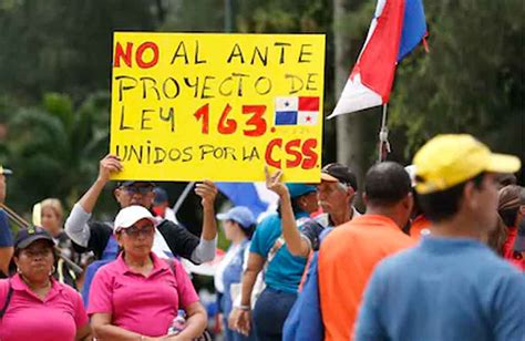 Semana de protestas contra ley del seguro social en Panamá Noticias Prensa Latina
