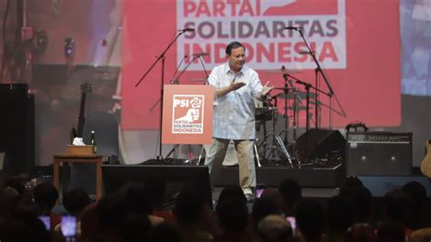 PSI Resmi Deklarasi Dukung Prabowo Gibran Di Pilpres 2024 Vlix Id