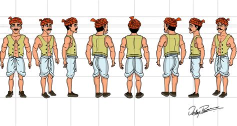 Artstation Farmerturnaround