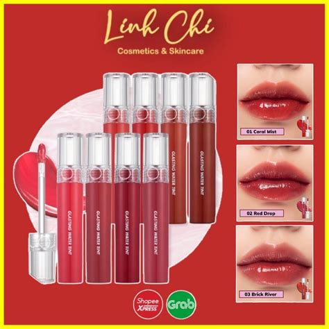 Son Tint Bóng Romand Glasting Water Tint Glasting Water Gloss Shopee