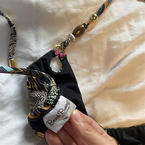 Beach Bunny Urban Jungle Bikini Top Used In Great Depop