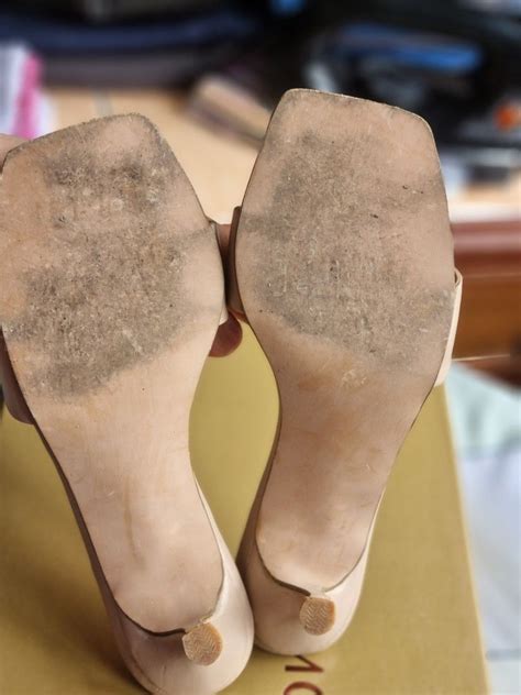 Enga Nude Heels Square Toe On Carousell