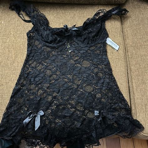Just Sexy Lingerie Intimates Sleepwear Nwt Lace Chemise Poshmark