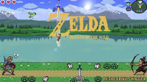 Legend Of Zelda Pixel Art Wallpaper