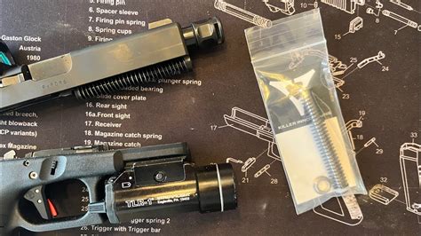 Killer Innovations 13 Lbs Recoil Spring Range Tested In Glock 19 Gen 3