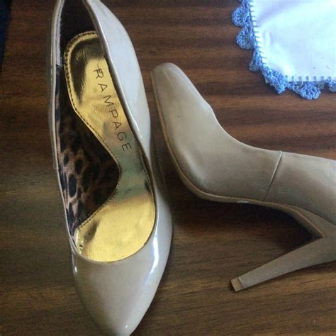 Rampage Shoes Rampage Nude Heels Poshmark