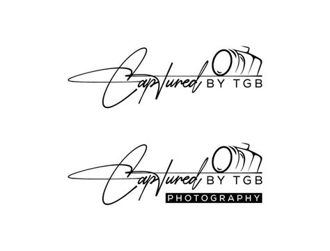 Elegant Black And White Photography Logo Freelancer