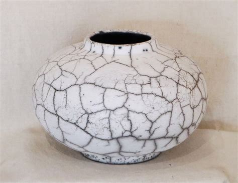 Med Naked Raku By Jeffrey Perkins Art One Gallery Inc