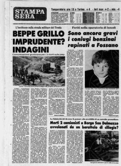 Beppe Grillo ha ucciso la mia famiglia e si è sempre rifiutato di