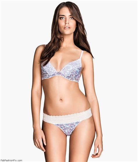Clara Alonso For H M Lingerie Spring Collection Fab Fashion Fix