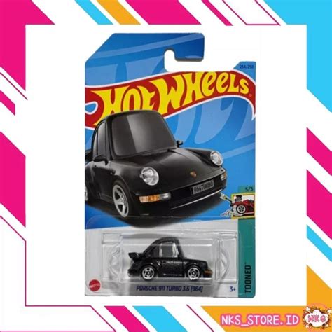 Jual Hot Wheels Porsche 911 Turbo 36 964 Tooned Shopee Indonesia