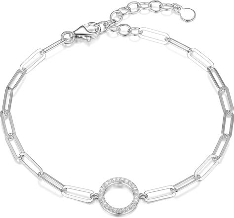 Amazon Essentials Sterling Silver Cubic Zirconia Lined