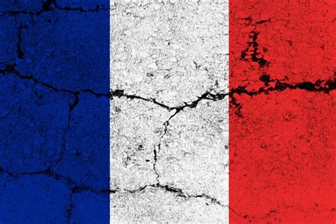 30 A Broken Wall With The Flag Of France Stock Photos Pictures