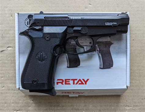 Стартовый пистолет Retay 84 FS Black купить в Киеве, Украине, цена в ...