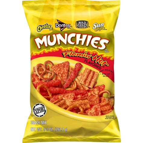 Munchies Flamin Hot Flavored Snack Mix Smartlabel