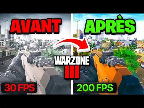 Les Meilleurs Param Tres Pour Warzone Mw Boost De Fps