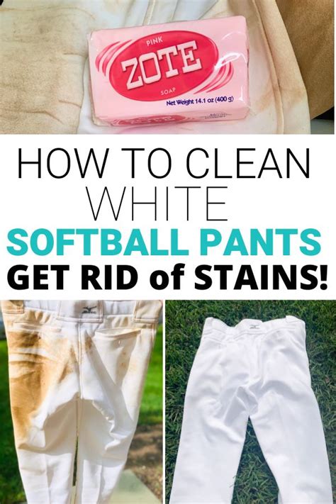 Best Way To Clean White Softball And Baseball Pants For 1 Baseball Pants Baseball Stains