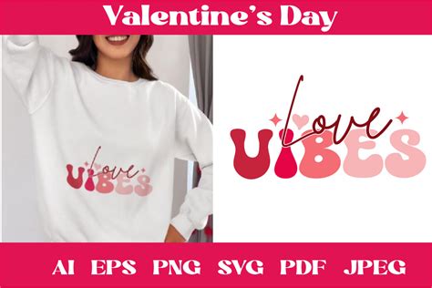 Retro Valentine Sublimation Svg Graphic By Jerin Creative Fabrica