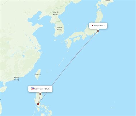 Flights from Tuguegarao to Tokyo, TUG to NRT - Flight Routes